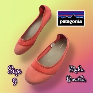 Patagonia Coral Maha Breathe Flats Size 9
